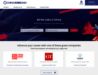 chinajobsdaily.com screenshot