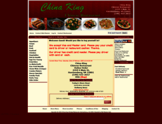 chinakingchinesedelivery.com screenshot