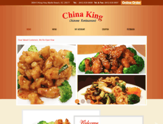 chinakingmyrtlebeach.com screenshot