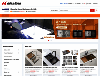 chinakitchen-faucet.en.made-in-china.com screenshot