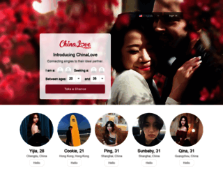 chinalove.com screenshot