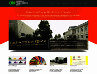 chinapowdercoating.com screenshot