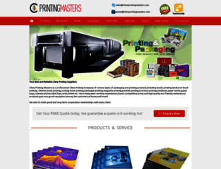 chinaprintingmasters.com screenshot