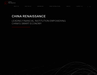 chinarenaissance.com screenshot