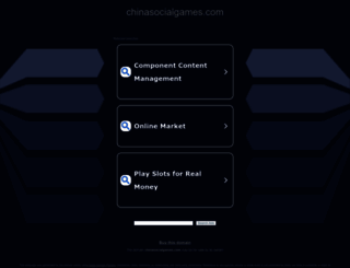 chinasocialgames.com screenshot