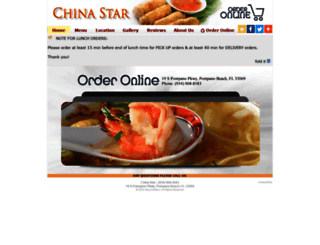 chinastarpompanobeach.com screenshot