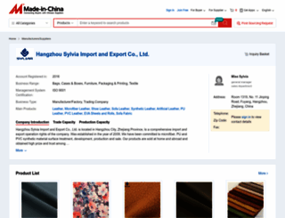 chinasylvia.en.made-in-china.com screenshot