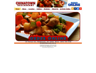 chinatownmiddletown.com screenshot