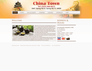 chinatownspringhill.com screenshot