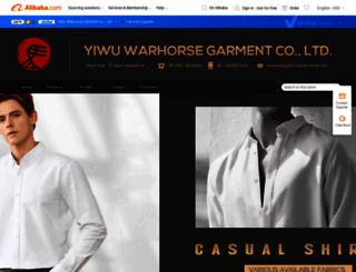 chinawarhorse.en.alibaba.com screenshot