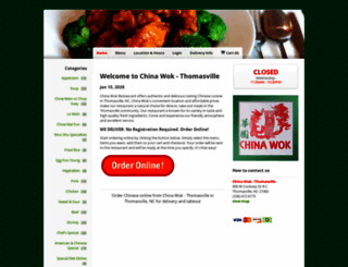 chinawokthomasville.com screenshot