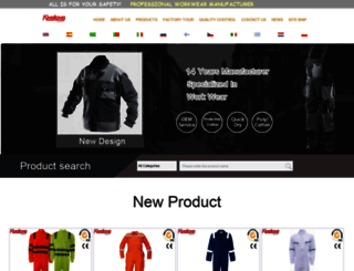 chinaworkwearsupplier.com screenshot