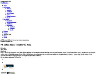 chinese-visa-application-form.pdffiller.com screenshot