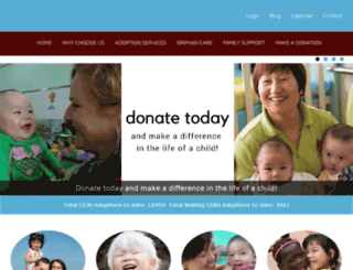 chinesechildren.org screenshot