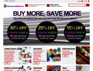 chinesecrystalbeads.com screenshot
