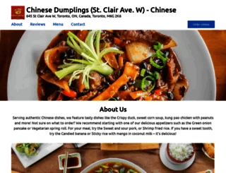 chinesedumplings.ca screenshot