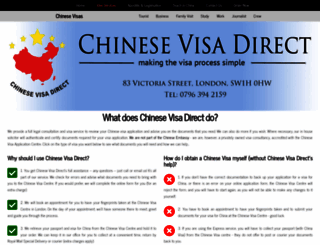 chinesevisadirect.co.uk screenshot