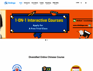 chinlingo.com screenshot