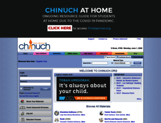 chinuch.org screenshot
