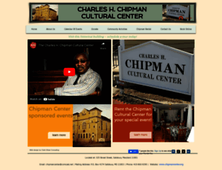 chipmancenter.org screenshot