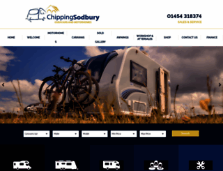 chippingsodburycaravans.co.uk screenshot