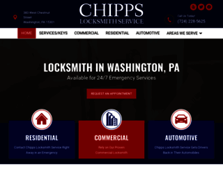 chippslocksmith.net screenshot
