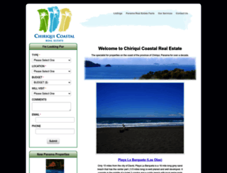 chiriquicoastal.com screenshot