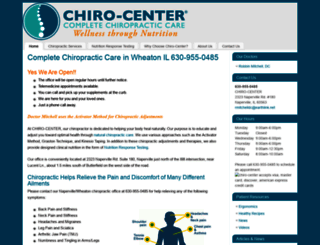 chiro-center.com screenshot