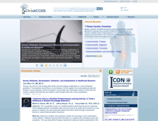 chiroaccess.com screenshot