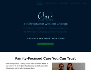 chiroclark.com screenshot