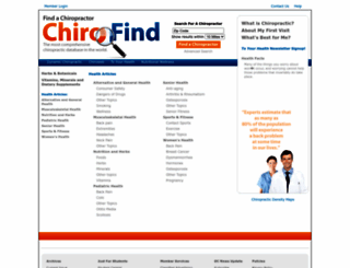 chirofind.com screenshot