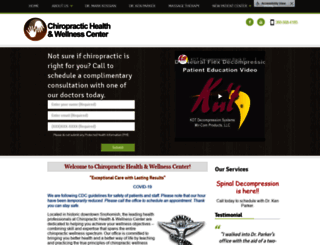 chirohealthandwellness.net screenshot