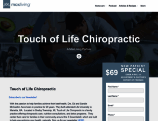 chirolife.com screenshot