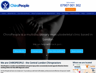 chiropeople.co.uk screenshot