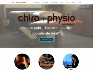 chiroplusphysio.com screenshot
