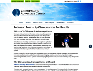 chiropracticadvantagecenter.com screenshot
