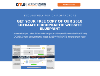 chiropracticblogdesigns.com screenshot