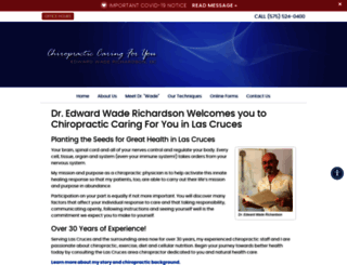 chiropracticcaringforyou.com screenshot