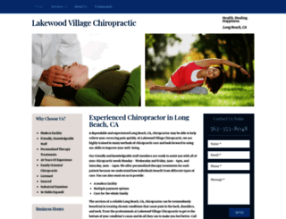 chiropracticcenterlongbeach.com screenshot