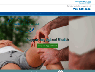 chiropracticexperience.com screenshot