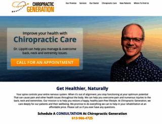 chiropracticgeneration.com screenshot