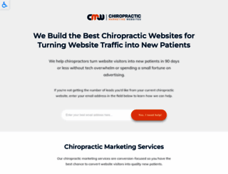 chiropracticmarketingwebsites.com screenshot