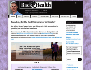 chiropracticomaha.com screenshot