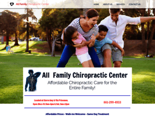 chiropracticsantaclarita.com screenshot