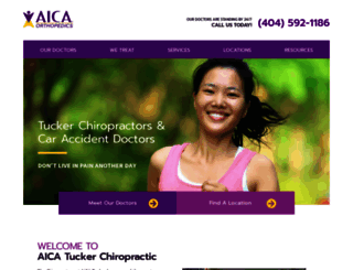 chiropractictucker.com screenshot