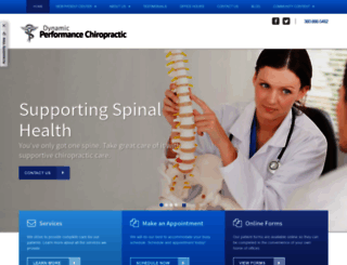 chiropractorblackdiamond.com screenshot
