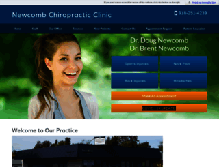 chiropractorbrokenarrow.com screenshot