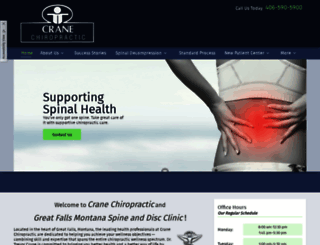 chiropractorgreatfalls.com screenshot