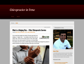 chiropractorinirmo.wordpress.com screenshot