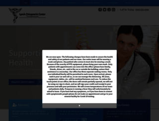 chiropractorlexington.com screenshot